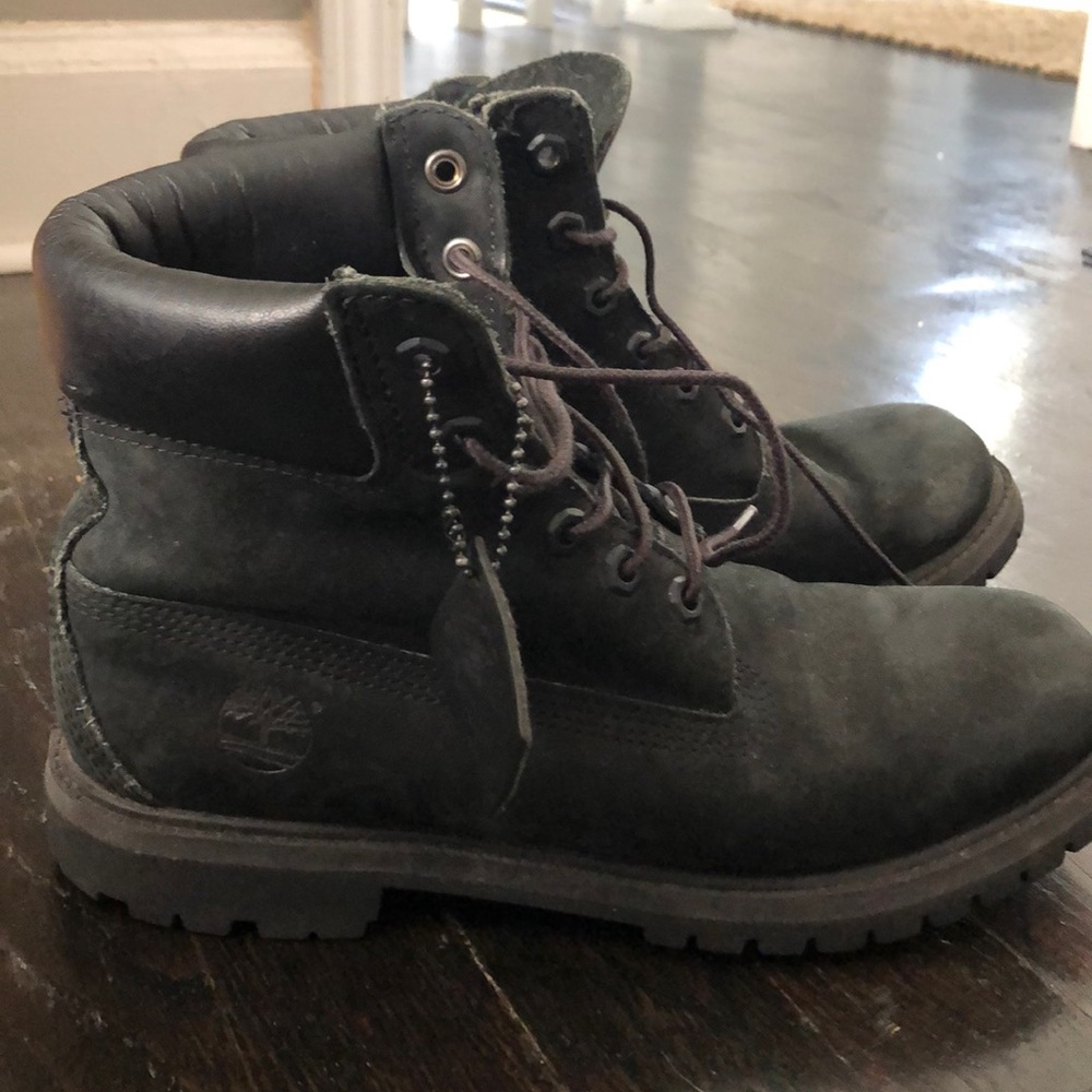 Black Timberland Boots
